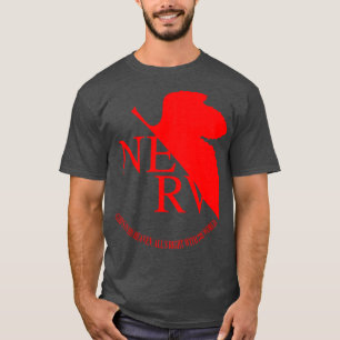 Neon Genesis Evangelion NERVE Logotyp T Shirt
