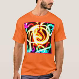 Neon Geometric Art Design för dina behov T Shirt