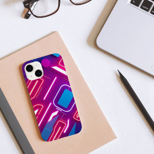 Neon Geometriskt Sken