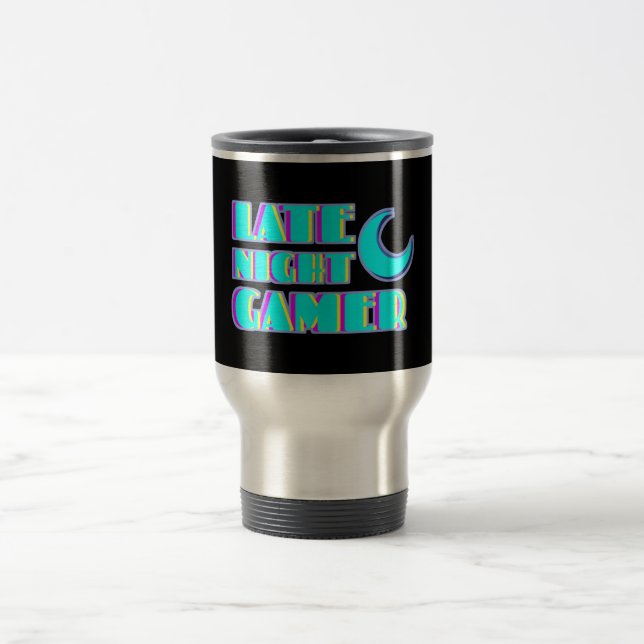 Neon Glitch Gamer Resemugg | Synthwave (Center)