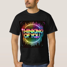 Neon Glitch tänker på dig Manar Tshirt T Shirt