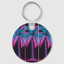 Neon Glöd Palmträd