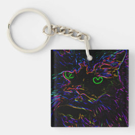 Neon Glow Cat