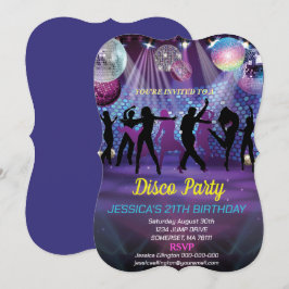 Neon Glow Disco Dance-Födelsedagsfest