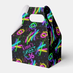 Neon Glow Stick Sweet 16 Namn ID760 Presentaskar