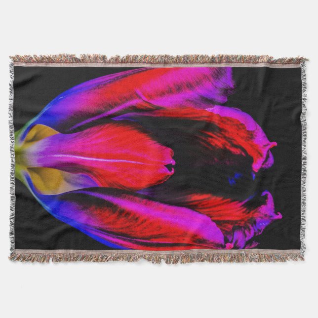 Neon Glow Tulip Filt (Framsidan)