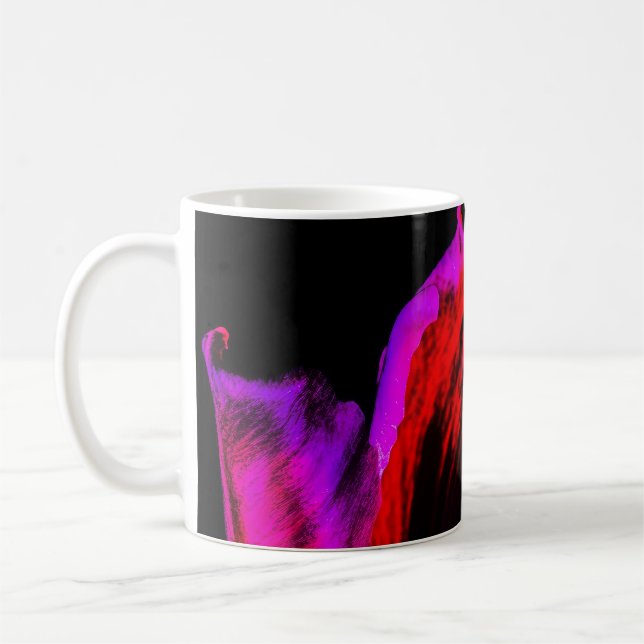 Neon Glow Tulip Kaffemugg (Vänster)
