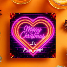 Neon God Jul Festlighet