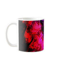 Neon Goddess in Enchanted Forest