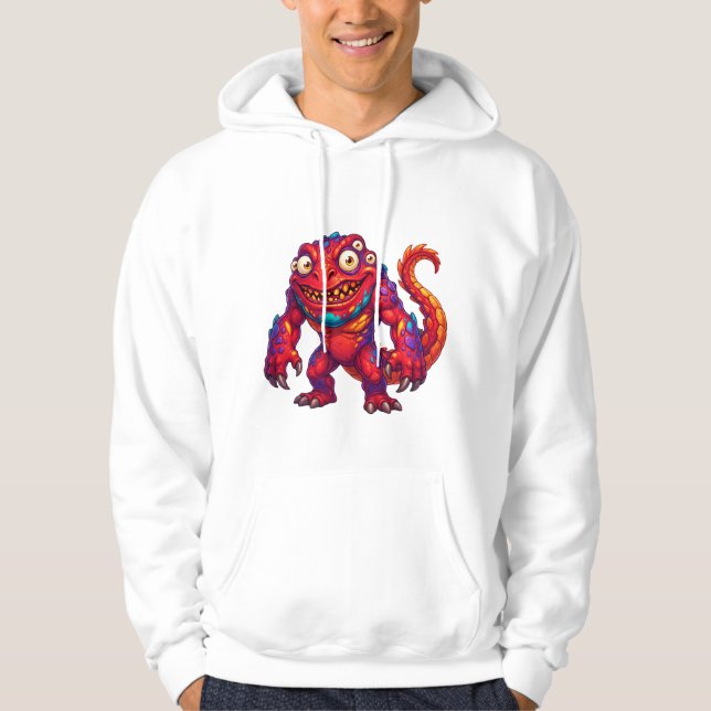 Neon Godis Monster Hoodie (Framsida)