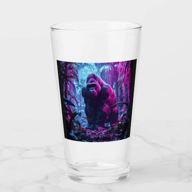 Neon Gorilla Glaskopp (Framsida)