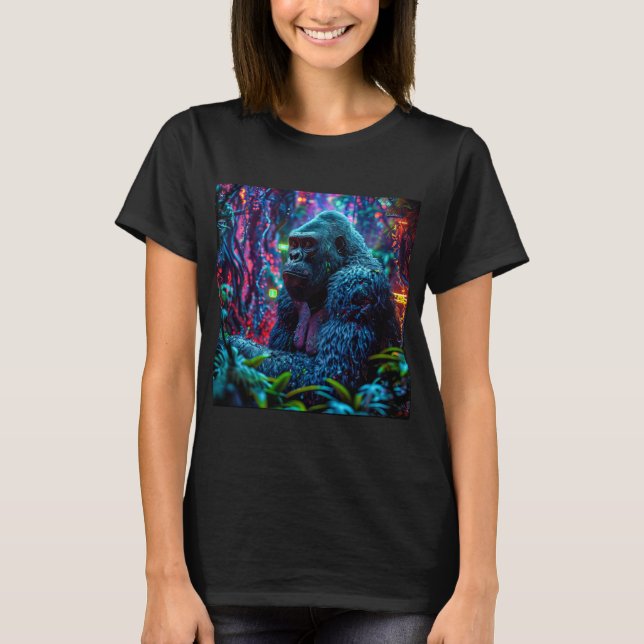 Neon Gorilla T Shirt (Framsida)