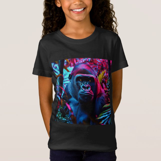 Neon Gorilla T Shirt (Framsida)