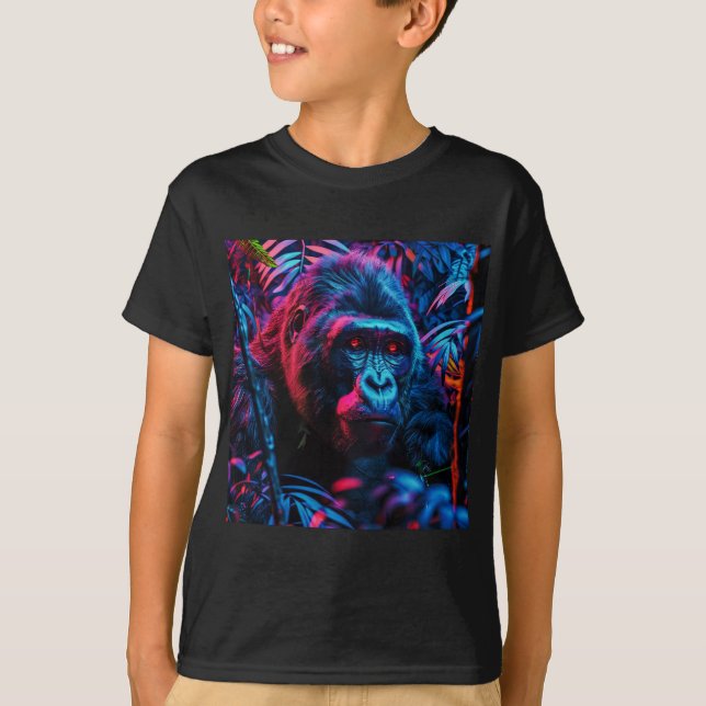 Neon Gorilla T Shirt (Framsida)