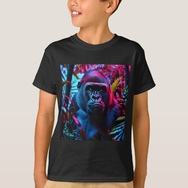Neon Gorilla T Shirt (Framsida)