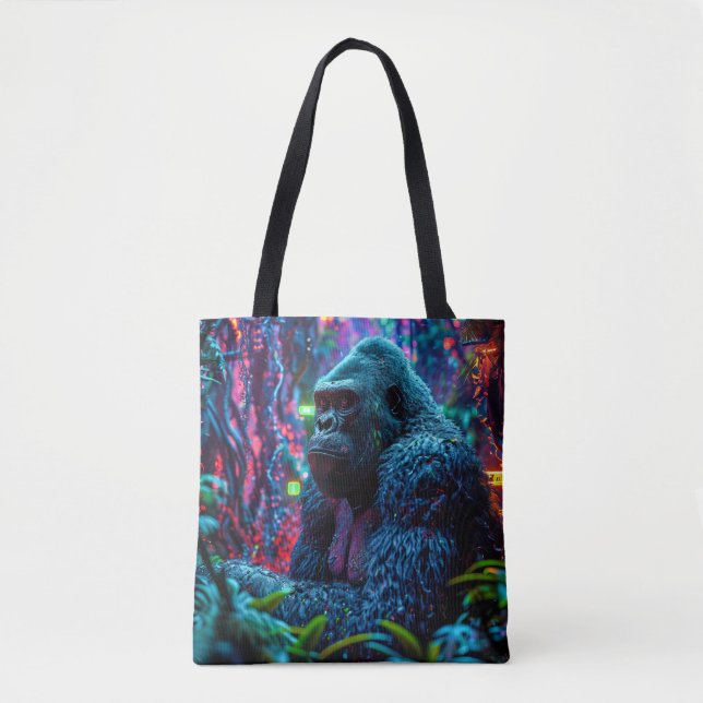 Neon Gorilla Tygkasse (Framsida)