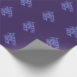 Neon Gott nytt år Presentpapper