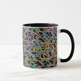 Neon Graffiti Mugg