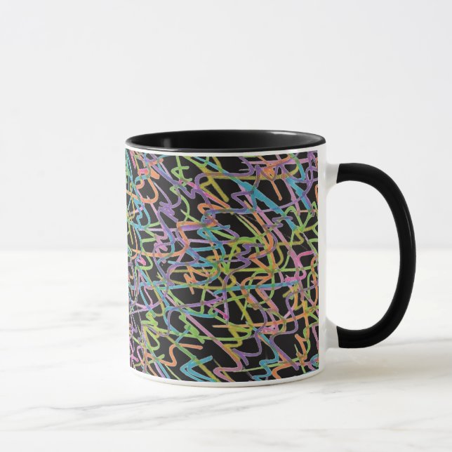 Neon Graffiti Mugg (Höger)