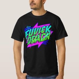 🔥 Neon Graffiti Typography Streetwear Design 🔥 T Shirt