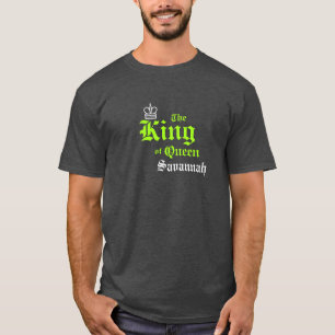 Neon Green King Herr Basic T-Shirt