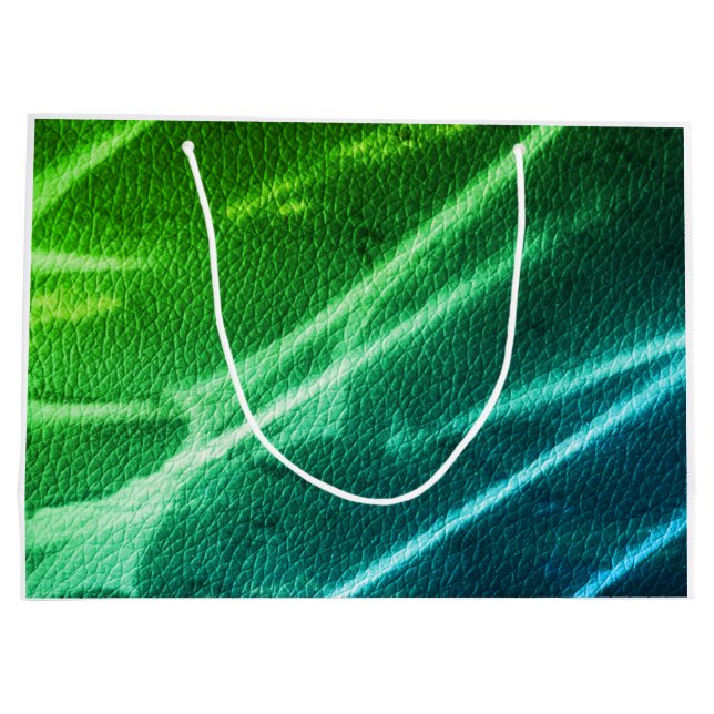 NEON grön blå moderna ränder färgstark strimma (Baksidan)