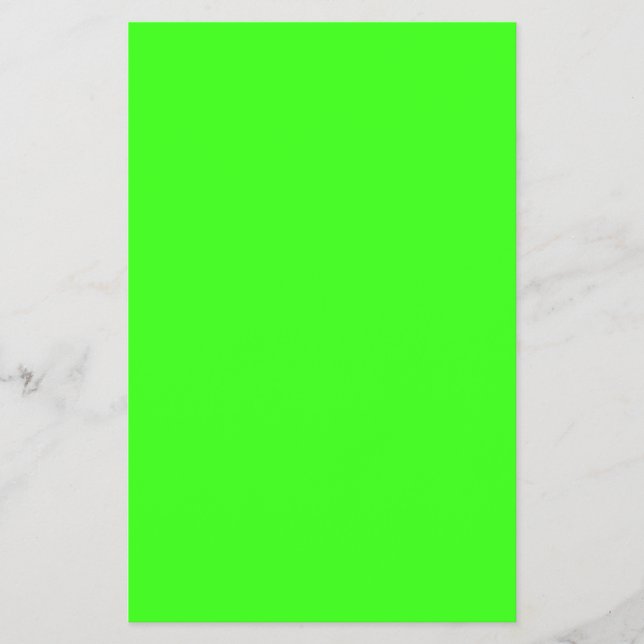 Neon Grönt Anpassade Flyer (Framsidan)