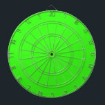 Neon Grönt Anpassningsbar Färg Bright Colorful Gif Darttavla<br><div class="desc">Tryckt med solid bakgrund av grönt anpassningsbar färg! Du kan fritt anpassa och lägga till all text som du vill eller ändra bakgrunden till färg.</div>