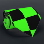 Neon Grönt Black Checkerboard-Vintage Slips<br><div class="desc">Neon Grönt och Black Checkerboard Vintage</div>