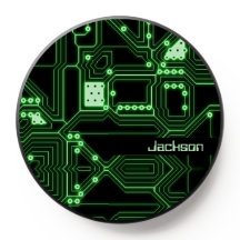 Neon Grönt Circuboard | PERSONLIG