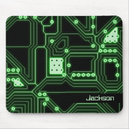 Neon Grönt Circuboard | PERSONLIG Musmatta