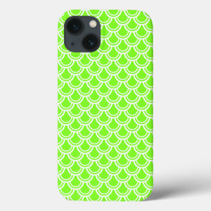 Neon Grönt Fish Mönster iPad Air Case
