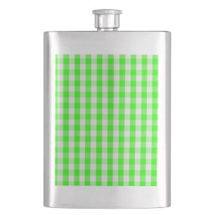 Neon Grönt Gingham Mönster av Shirley Taylor Fickplunta