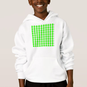 Neon Grönt Gingham Mönster av Shirley Taylor Tee