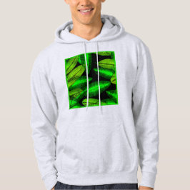 Neon Grönt Lövs Art. Köp nu Hoodie