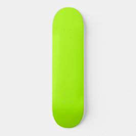 Neon grönt mode monogram mini skateboard bräda 18,5 cm