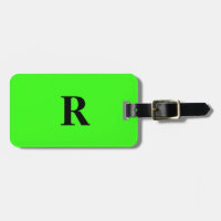 Neon Grönt Monogram Namn Personligt bröllp Gift Fa