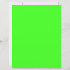 Neon Grönt Pappra Lakan - Anpassade