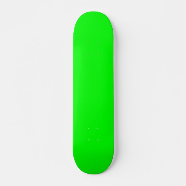 Neon Grönt Skateboard (Framsida)
