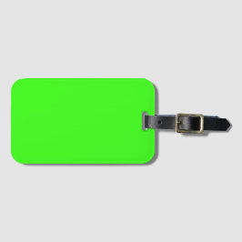 Neon Grönt Solid Färg Bagagebricka