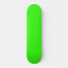 Neon Grönt Solid Färg Mini Skateboard Bräda 18,5 Cm