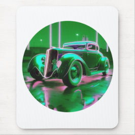 Neon Grönt Street Rod 1930 Musmatta
