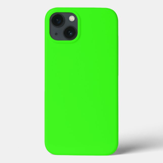 Neon Grönt Tuff Xtreme iPhone X Fodral (Baksida)