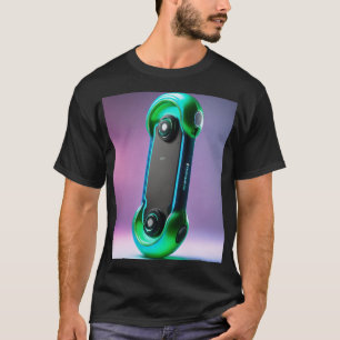 Neon Grönt Xbox Logotyp T-Shirt Design.