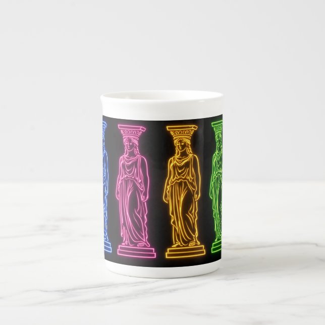 Neon Gudinnestaty fun Benporslin Mugg (Framsidan)