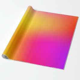 Neon gul och rosa presentpapper