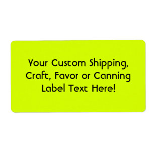 Neon Gult, hög sikt Fraktsedel