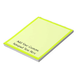 Neon Gult, hög synlighet Anteckningsblock