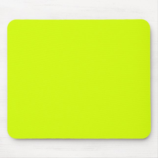 Neon Gult, hög synlighet Musmatta (Framsidan)