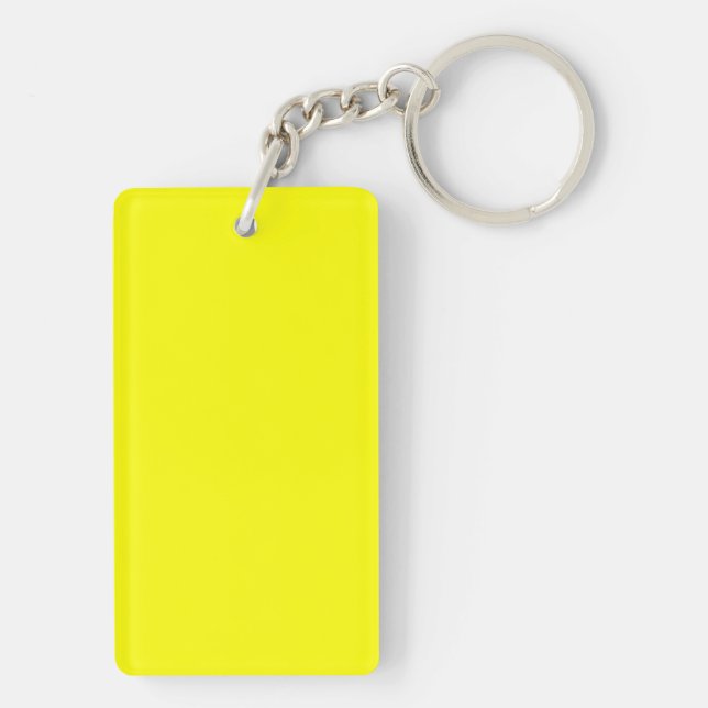 Neon Gult Solid Färg (Baksidan)